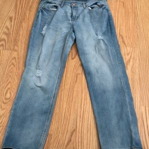 Distressed Denim Jeans